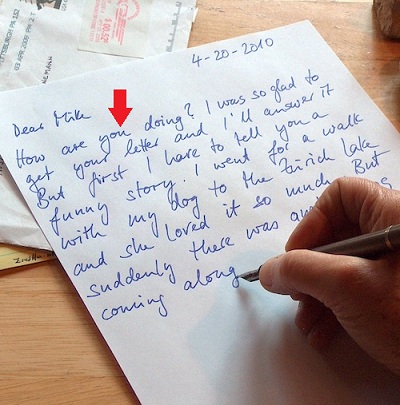 WRITING A PERSONAL LETTER